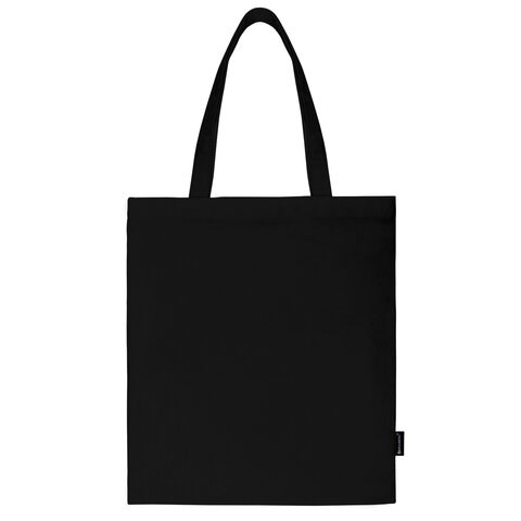 Сумка шоппер BRAUBERG, канвас, 40х35 см, черный, 271896 271896