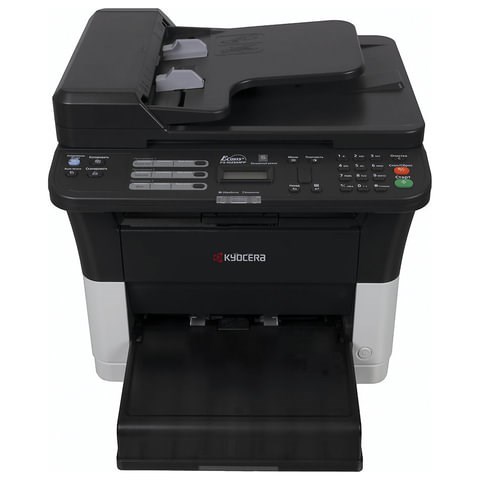 МФУ лазерное KYOCERA FS-1025MFP "3 в 1", А4, 25 стр./мин., 20000 стр./мес., ДУПЛЕКС, АПД, сетевая карта, 1102M63RU2 352912