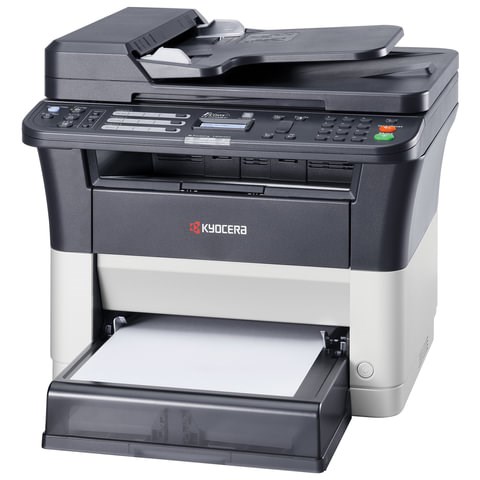 МФУ лазерное KYOCERA FS-1125MFP "4 в 1", А4, 25 стр./мин., 20000 стр./мес, ДУПЛЕКС, АПД, сетевая карта, 1102M73RU2 353380