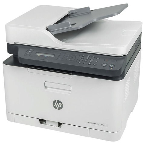 МФУ лазерное ЦВЕТНОЕ HP Color Laser 179fnw "4 в 1", А4, 18 стр./мин., 20000 стр./мес., АПД, Wi-Fi, сетевая карта, 4ZB97A 354362