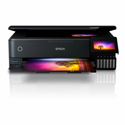 МФУ струйное EPSON L8180 "3 в 1", А3, 32 стр./мин, 5760x1440, ДУПЛЕКС, Wi-Fi, сетевая карта, C11CJ21403 354814