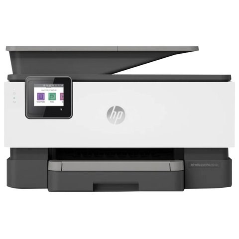 МФУ струйное HP OfficeJet Pro 9010 "4 в 1" A4, 32 стр./мин, 25000 стр./мес., 1200х1200, ДУПЛЕКС, ДАПД, Wi-Fi, сетевая карта, 3UK83B 354522
