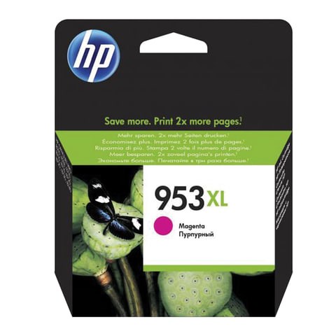 Картридж струйный HP (F6U17AE) Officejet Pro 8710/8210, №953XL пурпурный увеличенный ресурс 1600 стр., оригинальный 362292