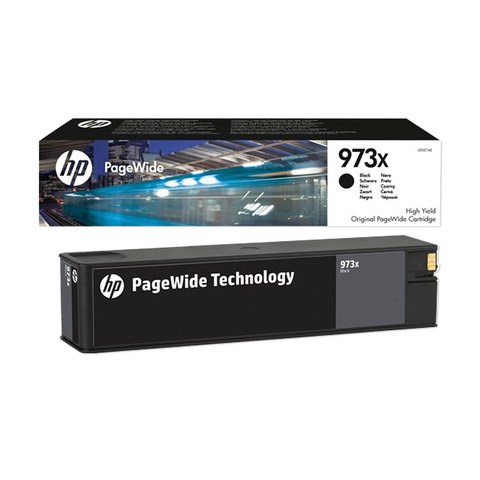Картридж струйный HP (L0S07AE) PW Pro 477dw/452dw, №973X, черный, оригинальный, увеличенный ресурс 10000 страниц 362298