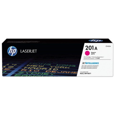 Картридж лазерный HP (CF403A) LaserJet Pro M277n/dw/M252n/dw, №201A, пурпурный, оригинальный, ресурс 1400 страниц 361695