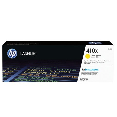 Картридж лазерный HP (CF412X) LaserJet Pro M477/M452, №410X, желтый, оригинальный, 5000 страниц 362116