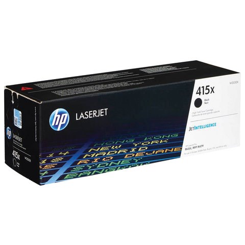 Картридж лазерный HP (W2030X) для HP Color LaserJet M454dn/M479dw и др, №415X, черный, оригинальный, ресурс 7500 страниц, оригинальный 363303
