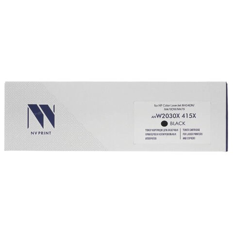 Картридж лазерный NV PRINT (NV-W2030X) для HP Color LaserJet M454dn/M454dw, черный, ресурс 7500 страниц 364353