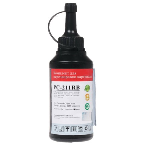 Заправочный комплект PANTUM (PC-211PRB) P2200/P2207/P2500W/M6500/M6607, ресурс 1600 стр. + чип, оригинальный 362366