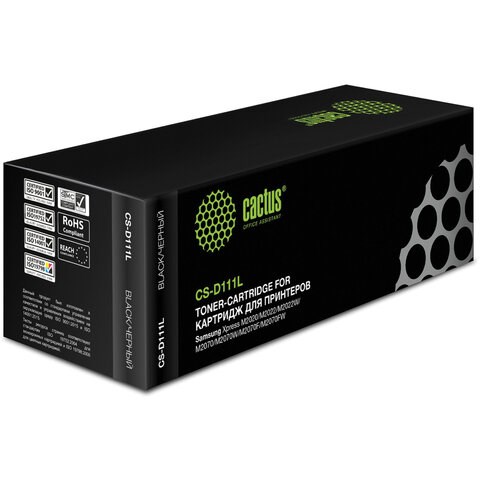 Картридж лазерный CACTUS (CS-D111L) для SAMSUNG SL-M2020/M2020W/M2070/M2070W, ресурс 1800 стр. 362614