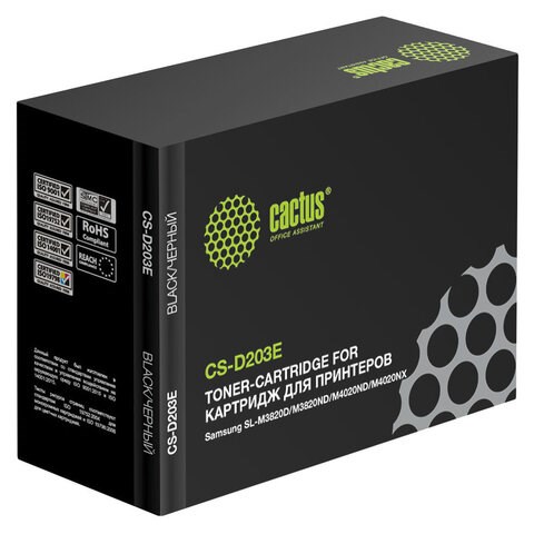 Картридж лазерный CACTUS (CS-D203E) для SAMSUNG ProXpress M3820/4020/3870/4070, ресурс 10000 стр. 362621