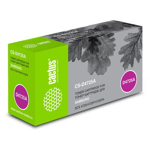 Картридж лазерный CACTUS (CS-D4725A) для SAMSUNG SCX-4725F/4725FN, ресурс 3000 стр. 362624