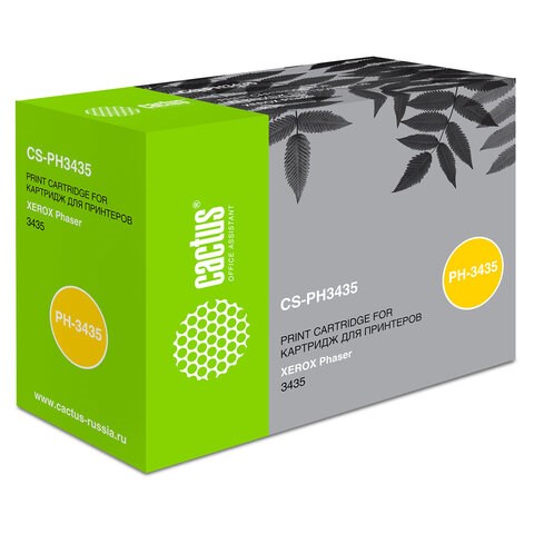 Картридж лазерный CACTUS (CS-PH3435) для XEROX Phaser 3435DN, ресурс 10000 стр. 362565