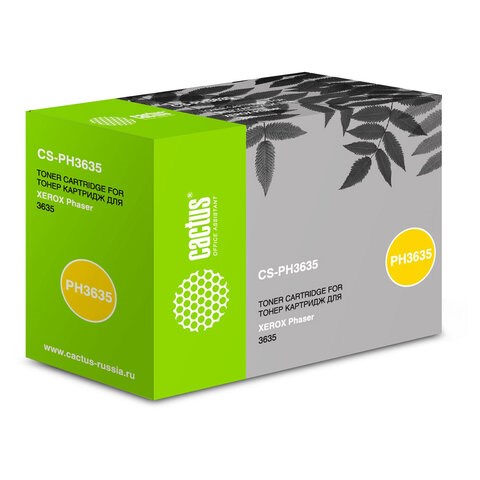 Картридж лазерный CACTUS (CS-PH3635) для XEROX Phaser 3635MFP/3635MFPW, ресурс 10000 стр. 362564