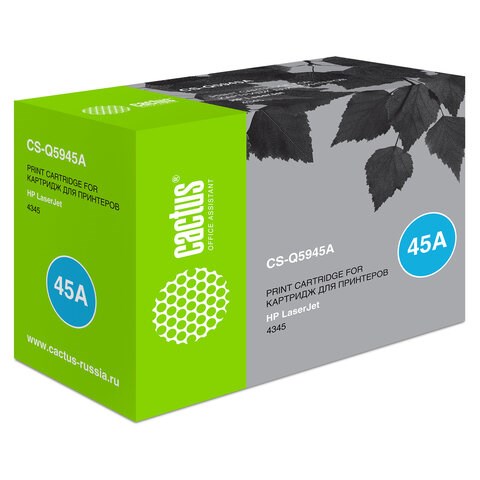 Картридж лазерный CACTUS (CS-Q5945A) для HP LaserJet 4345, ресурс 18000 стр. 362455