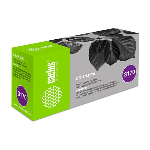 Картридж лазерный CACTUS (CS-TN3170) для BROTHER HL-5250DN/DCP-8065DN, ресурс 7000 стр. 362692