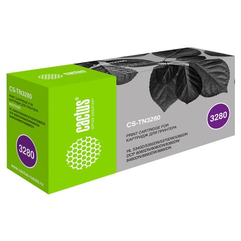 Картридж лазерный CACTUS (CS-TN3280) для BROTHER HL-5340D/5350DN5370W, ресурс 8000 стр. 362688