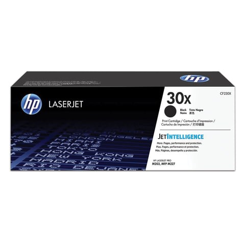 Картридж лазерный HP (CF230X) LaserJetPro M227fdw/M227sdn/M203dn/M203dw №30X, увеличенный ресурс, 3500 стр, оригинальный 362332