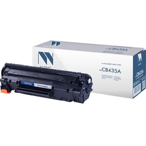 Картридж лазерный NV PRINT (NV-CB435A) для HP LaserJet P1002/1005/1006/1007/1008, ресурс 1500 стр. 361191