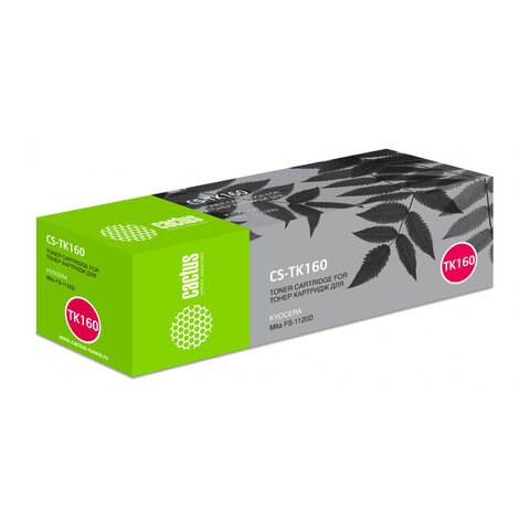 Тонер-картридж CACTUS (CS-TK160) для KYOCERA FS-1120D, ресурс 2500 стр. 320778