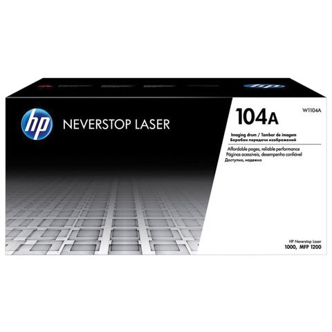 Фотобарабан HP (W1104A) Neverstop Laser 1000a/1000w/1200a/1200w, №104A, оригинальный, ресурс 20000 страниц 363250