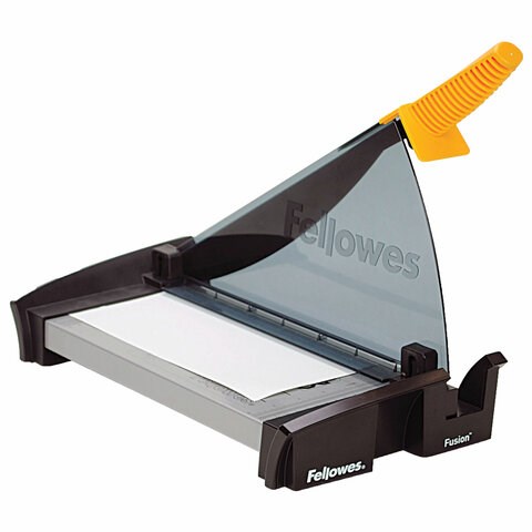 Резак сабельный FELLOWES FUSION A4, на 10 л., длина реза 320 мм, пластиковый защитный экран, FS-54108 532127