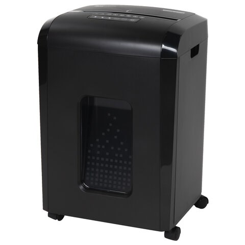 Уничтожитель (шредер) BRAUBERG 1525X, 4 уровень секретности, фрагменты 4х40 мм, 15 листов, корзина 25 литров, 532151 532151