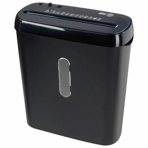 Уничтожитель (шредер) CACTUS CS-SH-A1, 2 уровень секретности, полоски 6 мм, 6 листов, корзина 8 литров 533163