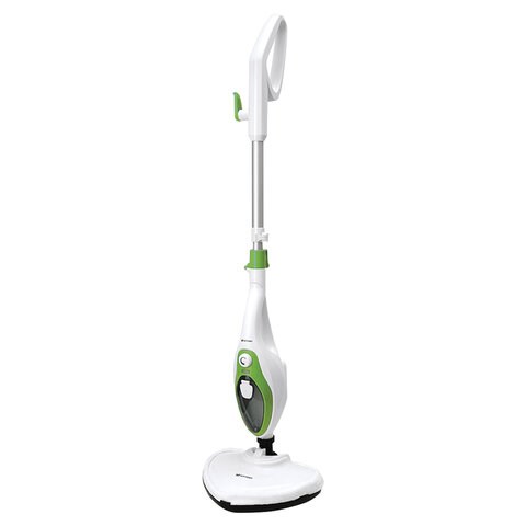 Паровая швабра KITFORT KT-1004-2, 1500 Вт, 1 бар, объем 0,35 л, зеленая 454837