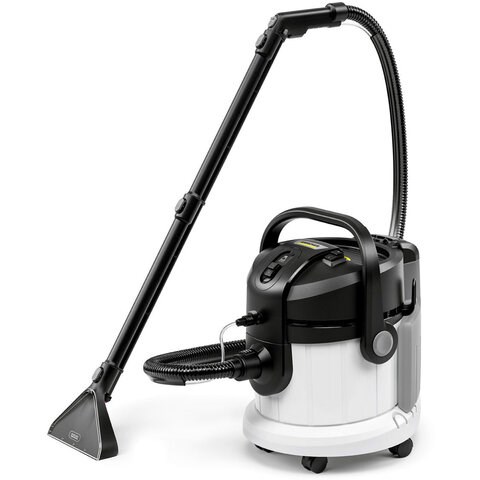 Пылесос моющий KARCHER SE 4, потребляемая мощность 1000 Вт, белый, 1.081-150.0 457230