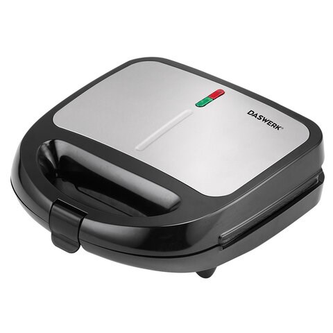 Мультипекарь 6 в 1, вафельница/гриль/орешница/сэндвич/пончики/печенье, 6 съемных панелей, 750 Вт, DASWERK, MB-2, 456332 456332