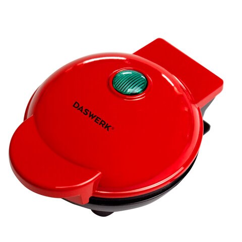 Электровафельница антипригарная для венских и бельгийских вафель-сердечек, 350 Вт, DASWERK, WM-11, 455657 455657