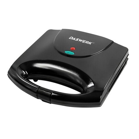 Электровафельница антипригарная для венских и бельгийских вафель, 2 вафли, 750 Вт, DASWERK, WM-4, 455651 455651