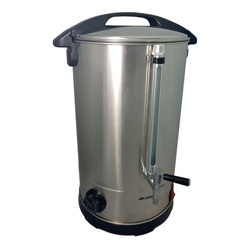 Кипятильник наливной KSITEX SKT-012L, объем 12 л, 1500 Вт, двойной корпус, нержавеющая сталь, терморегулятор 455092