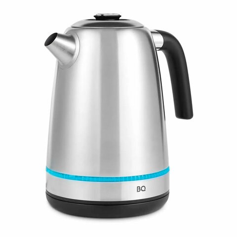 Чайник BQ (БИ-КЬЮ) KT1725SW, 1,7 л, 2200 Вт, закрытый нагревательный элемент, нержавеющая сталь, 86189558 457556