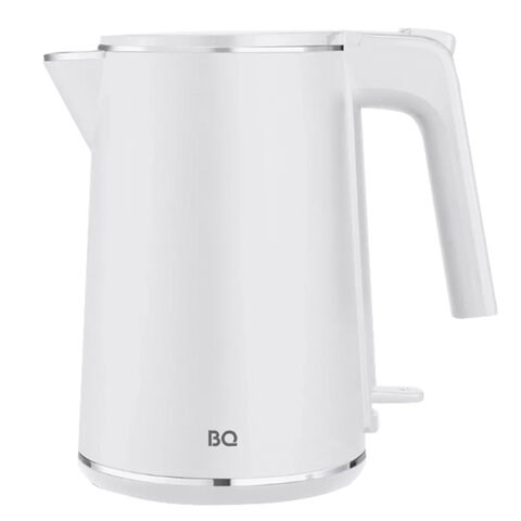 Чайник электрический с двойными стенками BQ (БИ-КЬЮ) KT1716P, 1 л, 1800 Вт, белый, 86199027 457561