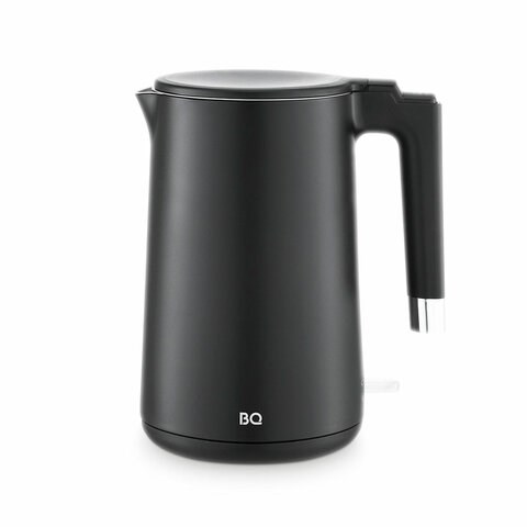 Чайник электрический с двойными стенками BQ (БИ-КЬЮ) KT1720P, 1,5 л, 2200 Вт, черный, 86198281 457563