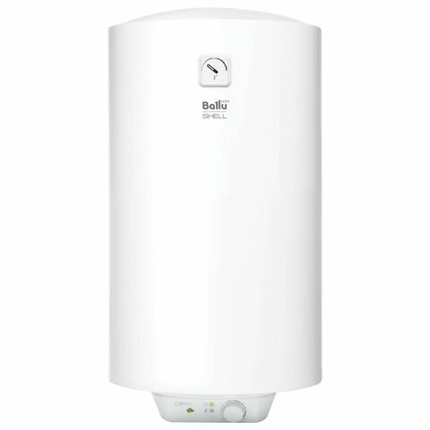 Водонагреватель накопительный электрический BALLU BWH/S 100 Shell, 1,5 кВт, 100 л, сухой ТЭН, эмаль, 02451, НС-1291252 457363