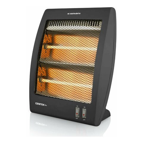 Обогреватель инфракрасный CENTEK CT-6100 DGY, 800 Вт, 2 режима, напольная установка, черный 457459
