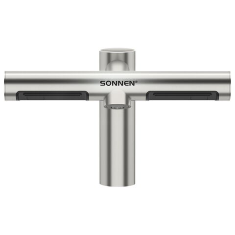 Сушилка для рук (смеситель-электросушитель для раковины) сенсорная SONNEN SF1204, 1200 Вт, 95 м/с, IP24, 75 дБ, нержавеющая сталь, 607194 607194