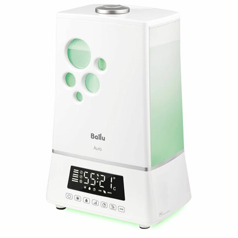 Увлажнитель воздуха BALLU UHB-1100, объем бака 7,5 л, 110 Вт, гигростат, белый, НС-1172319 456535