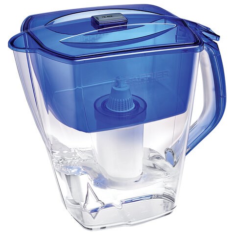 Кувшин-фильтр для очистки воды БАРЬЕР "Гранд Neo", 4,2 л, со сменной кассетой, ультрамарин, В011Р00 605415
