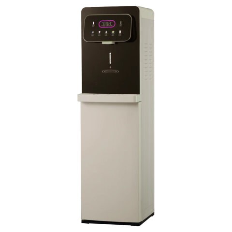 Кулер для воды с мгновенным нагревом SONNEN FSI-01M, 16 л/ч, охлаждение, НИЖНЯЯ ЗАГРУЗКА, сенсорное управление, выбор температуры, 455748 455748