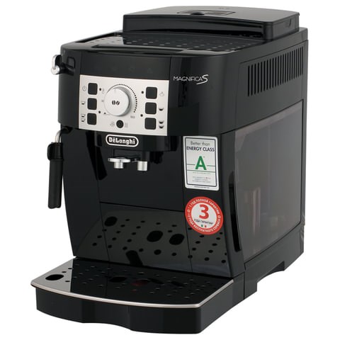 Кофемашина DELONGHI Magnifica S ECAM 22.110.B, 1450 Вт, объем 1,8 л, ручной капучинатор, черная, EСAM 22.110.B 451596