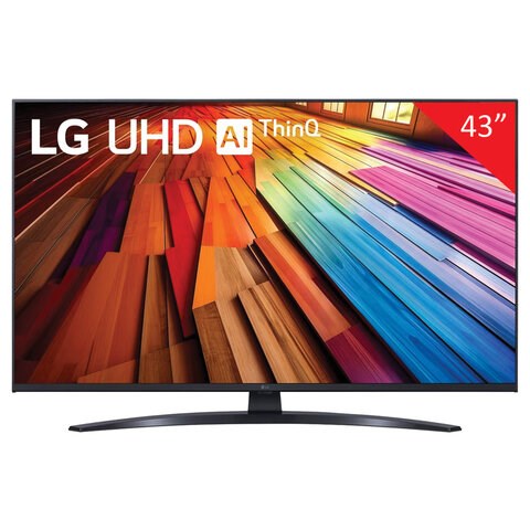 Телевизор LG 43UT81006LA, 43" (108 см), 3840 x 2160, 4K, 16:9, SmartTV, Wi-Fi, черный 457148