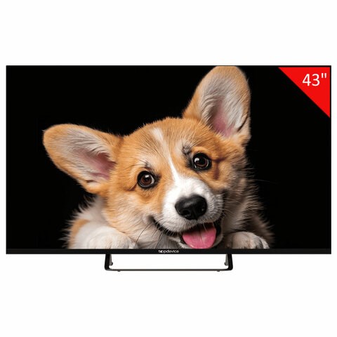 Телевизор TOPDEVICE TDTV43CS03U_BK, 43'' (109 см), 3840x2160, 4K, 16:9, SmartTV, Wi-Fi, Bluetooth, черный 458152