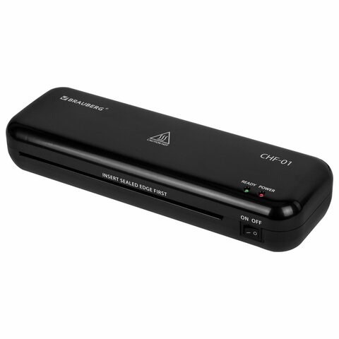 Ламинатор BRAUBERG CHF-01 А4, 60-150 мкм, 25 см/мин, с подарочным набором для ламинирования: резак, обрезчик углов, пленка 52 шт., 532861 532861