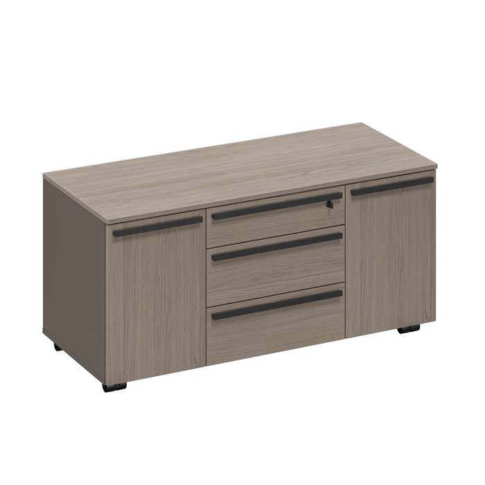 Тумба для оргтехники с замком с доводчиками 210249