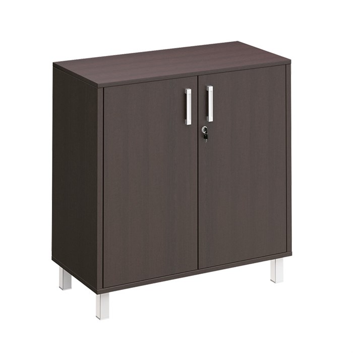 Шкаф для документов две глухие двери с замком 121341