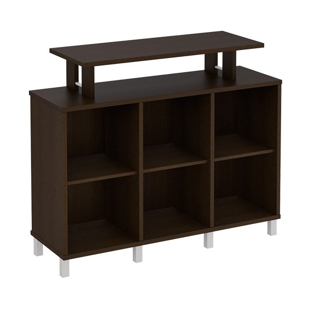 Стеллаж низкий с надстройкой 202581